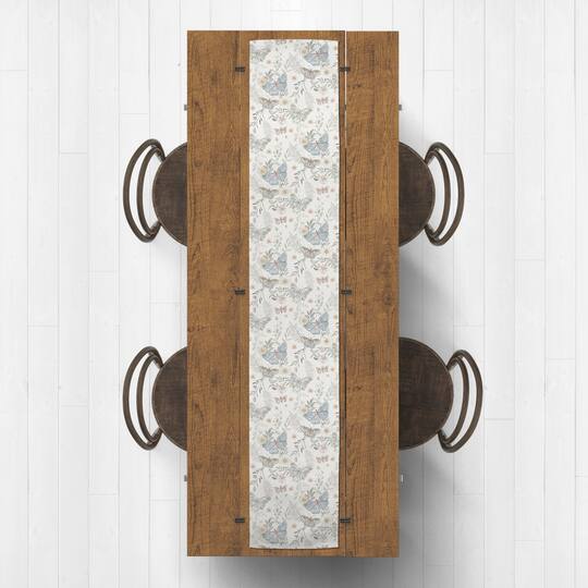Butterflies Cotton Twill Runner